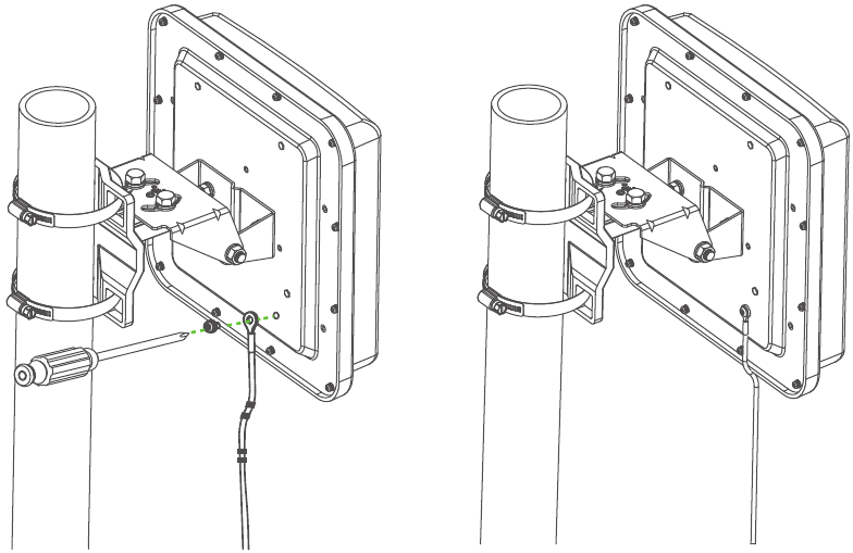 Zyxel - WAC6552D-S - Uzemljenje Uzemljenje