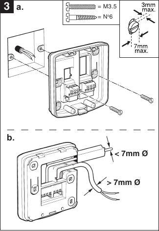 Honeywell - CM900 - Relay qutisini o'rnatish - 1-qadam Relay qutisini o'rnatish - 1-qadam