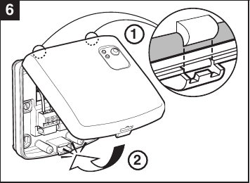 Honeywell - CM900 - Relay qutisini o'rnatish - 4-qadam Relay qutisini o'rnatish - 4-qadam