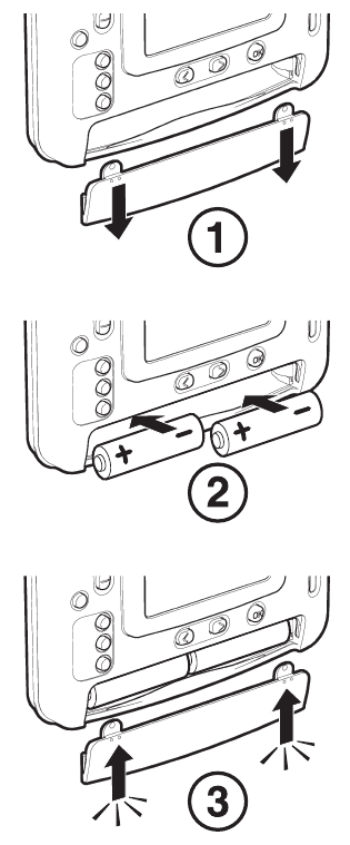 Honeywell - CM907 - Batareyalarni o'rnatish uchun: Batareyalarni o'rnatish uchun: