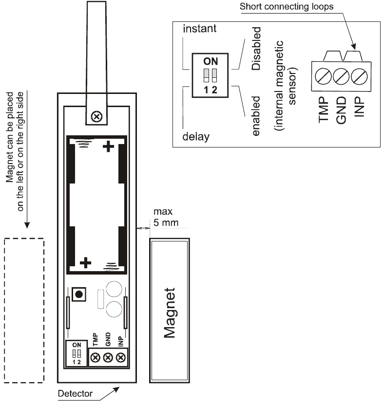 jablotron - JA-60N - Орнату Орнату