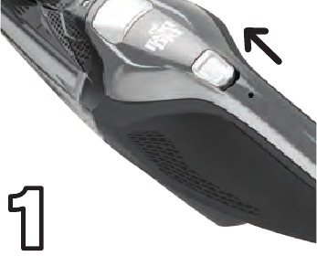 Dirt Devil - Scorpion Hand Vac - ЖЫЛДАМ ІСКЕ ҚОСУ - Қуатты қосу ЖЫЛДАМ ІСКЕ ҚОСУ - Қуатты қосу