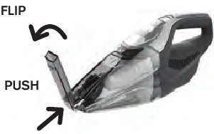 Dirt Devil - Scorpion Hand Vac - ТЕЗ АУДАРЫЛАТЫН САҢЛАУ ҚҰРАЛЫН ПАЙДАЛАНУ ТЕЗ АУДАРЫЛАТЫН САҢЛАУ ҚҰРАЛЫН ПАЙДАЛАНУ