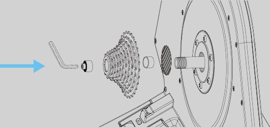 Tacx - NEO Smart - Place the Body back in position Vuelve a colocar el cuerpo en su posición