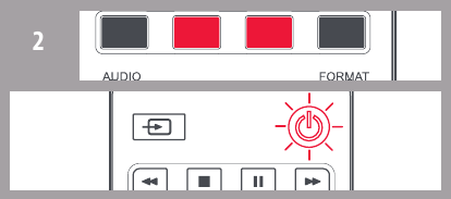 One for all - URC 1912 - ҚАШЫҚТАН БАСҚАРУ ПУЛЬТІНЕ ЖАҢА ФУНКЦИЯ ҮЙРЕНУ - 2-қадам ҚАШЫҚТАН БАСҚАРУ ПУЛЬТІНЕ ЖАҢА ФУНКЦИЯ ҮЙРЕНУ - 2-қадам
