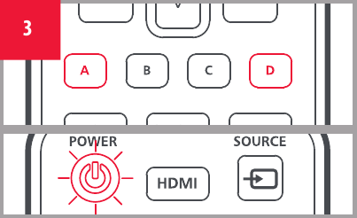 One for all - URC 1910 - SI EL PASO 1 NO FUNCIONA COMO SE ESPERA - Paso 3 SI EL PASO 1 NO FUNCIONA COMO SE ESPERA - Paso 3