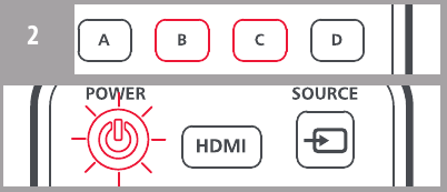 One for all - URC 1910 - APRENDIZAJE - Paso 2 APRENDIZAJE - Paso 2