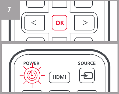 One for all - URC 1910 - APRENDIZAJE - Paso 7 APRENDIZAJE - Paso 7