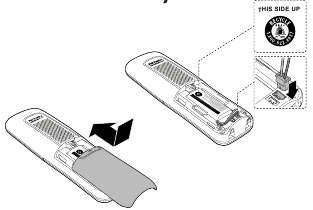 VTech - CS5229 - Pili takın Pili takın