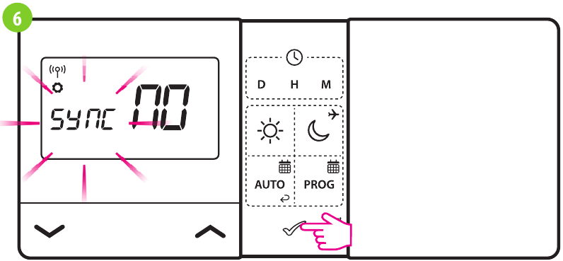 ENGO CONTROLS - E901RF - E901RF ni qabul qilgich bilan ulash jarayoni - 4-qadam E901RF ni qabul qilgich bilan ulash jarayoni - 4-qadam