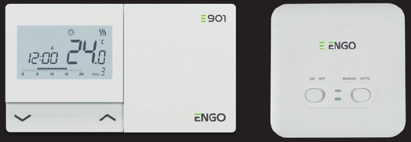 ENGO CONTROLS - E901RF - E901RF | Simsiz Dasturlanadigan Termostat E901RF | Simsiz Dasturlanadigan Termostat