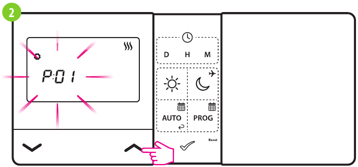 ENGO CONTROLS - E901RF - O'rnatuvchi parametrlari - 2-qadam O'rnatuvchi parametrlari - 2-qadam
