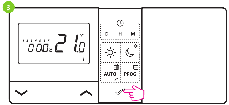 ENGO CONTROLS - E901RF - Jadvalning ikkinchi turi va dasturlash usuli - 3-qadam Jadvalning ikkinchi turi va dasturlash usuli - 3-qadam