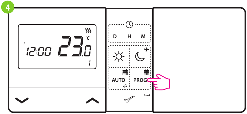 ENGO CONTROLS - E901RF - Jadvalning ikkinchi turi va dasturlash usuli - 4-qadam Jadvalning ikkinchi turi va dasturlash usuli - 4-qadam