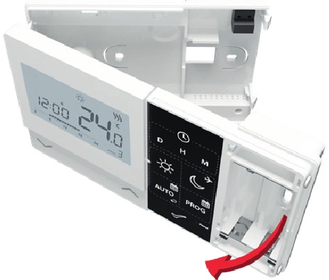 ENGO CONTROLS - E901RF - Devorga o'rnatish - 3-qadam Devorga o'rnatish - 3-qadam