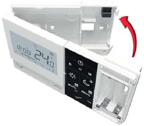 ENGO CONTROLS - E901RF - Devorga o'rnatish - 5-qadam Devorga o'rnatish - 5-qadam