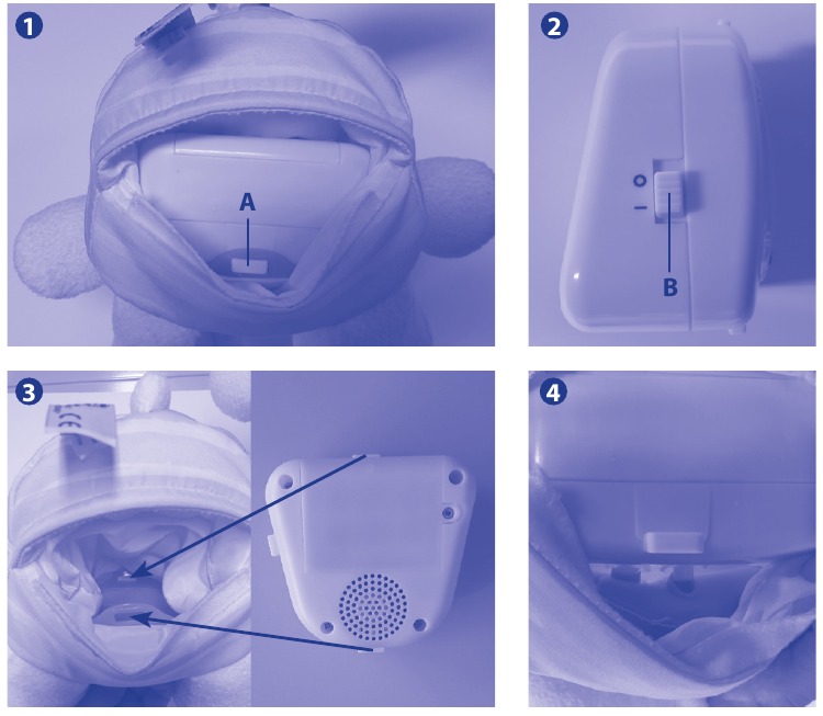 Chicco - LULLABY SHEEP - ON/OFF ON/OFF