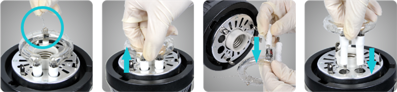 Godox - QS400II - Substituição do Tubo Substituição do Tubo