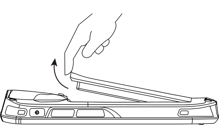 iData - 50 - Kuondoa Betri - Hatua ya 2 Kuondoa Betri - Hatua ya 2