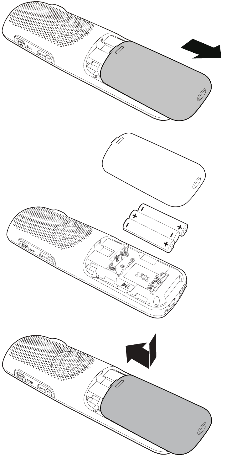 VTech - SN5107 - Helyezze be az akkumulátort Helyezze be az akkumulátort