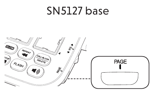 VTech - SN5107 - Kézibeszélő regisztrálása SN5127 telefonbázishoz Kézibeszélő regisztrálása SN5127 telefonbázishoz