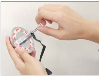 EZVIZ - DP2C - Türspion installieren - Schritt 2 Türspion installieren - Schritt 2