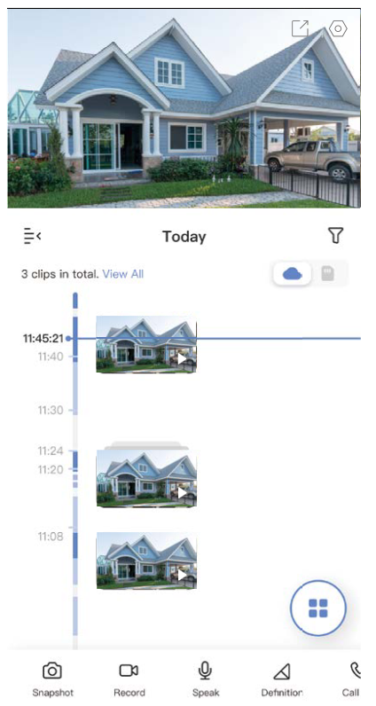 EZVIZ - DP2C - Live-Ansicht Live-Ansicht