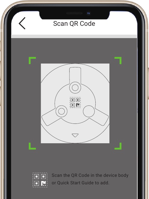 EZVIZ - C6W - Connexion filaire - Scan du code QR Connexion filaire - Scan du code QR
