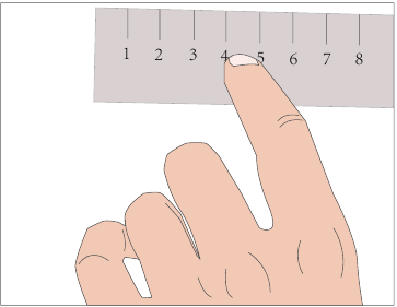 EZVIZ - DP2 - Install the device - Measuring the doors thickness Install the device - Measuring the doors thickness