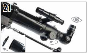 Celestron - PowerSeeker 70EQ - Как использовать - Шаг 21 Как использовать - Шаг 21