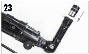 Celestron - PowerSeeker 70EQ - Как использовать - Шаг 23 Как использовать - Шаг 23