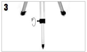 Celestron - PowerSeeker 70EQ - Как использовать - Шаг 3 Как использовать - Шаг 3