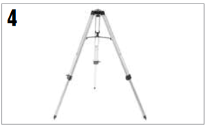 Celestron - PowerSeeker 70EQ - Как использовать - Шаг 4 Как использовать - Шаг 4