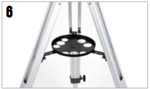 Celestron - PowerSeeker 70EQ - Как использовать - Шаг 6 Как использовать - Шаг 6