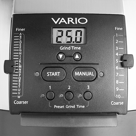 Baratza - Vario - Programming Programación