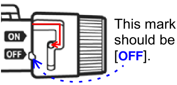 Hioki - 3120 - Replacing the batteries - Step 2 Replacing the batteries - Step 2