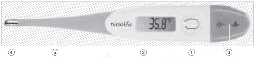 Microlife - MT 1931 - Popis tohoto teploměru Popis tohoto teploměru