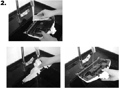 Bissell - Vac & Steam 1977N - Limpando o Pé da Unidade Limpando o Pé da Unidade