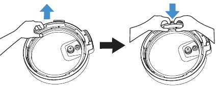 Midea - MY-CS5039P - Demontáž a instalace těsnicího kroužku Demontáž a instalace těsnicího kroužku