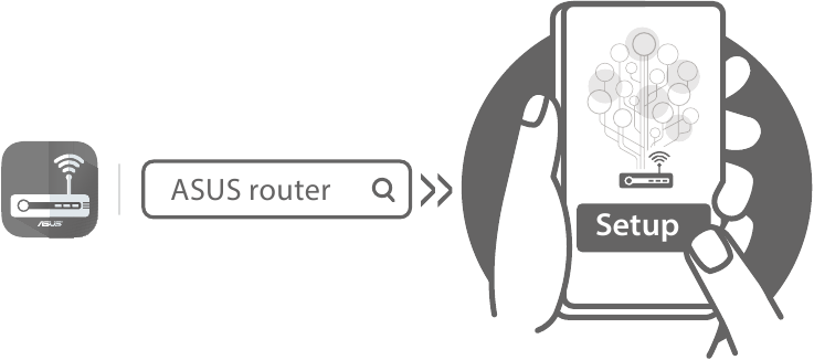 Asus - ZenWiFi XD5 - Opsætning - Trin 3 Opsætning - Trin 3
