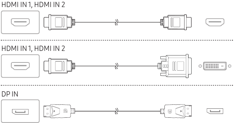 Samsung - OM32H - Kompyuterga ulanish Kompyuterga ulanish