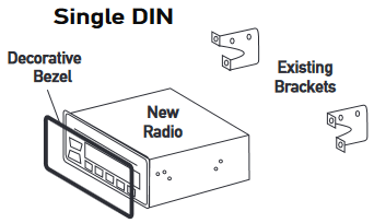 Dual - XDM16BT - Montagem da unidade principal: Montagem ISO Montagem da unidade principal: Montagem ISO