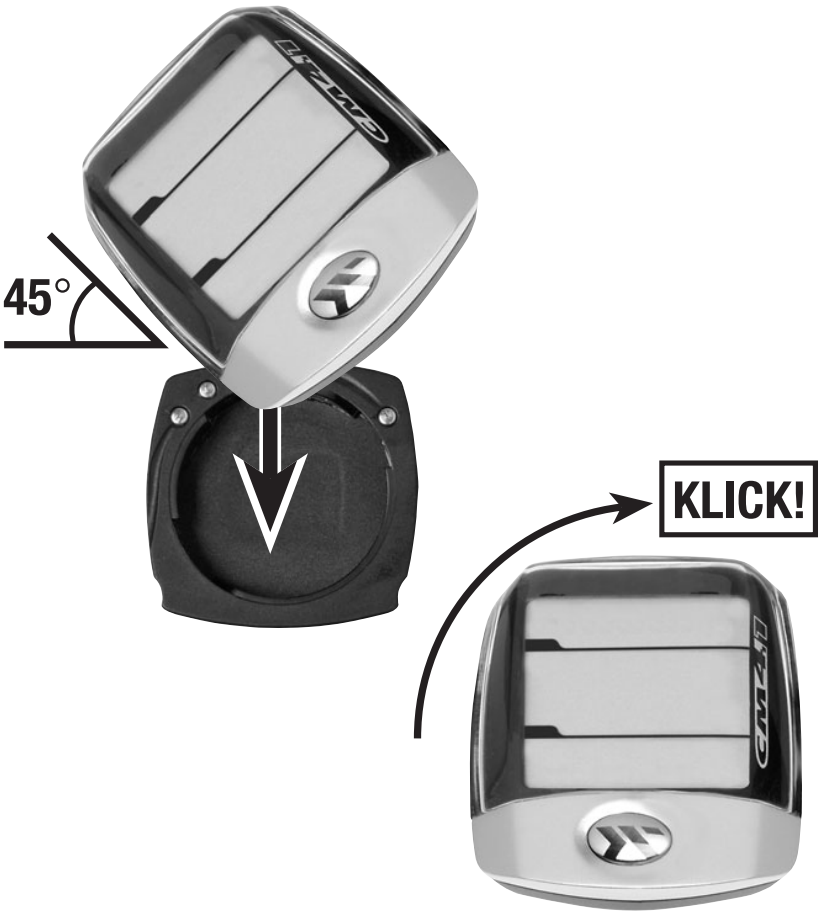 Ciclosport - CicloMaster CM 4.2 - Τοποθέτηση - Εγκατάσταση της μονάδας στη βάση Τοποθέτηση - Εγκατάσταση της μονάδας στη βάση