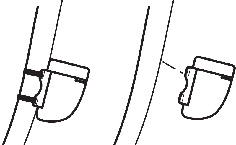 Ciclosport - CicloMaster CM 4.2 - Τοποθέτηση - Τοποθέτηση του πομπού Τοποθέτηση - Τοποθέτηση του πομπού