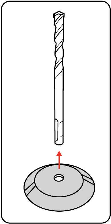 Ozito - RHD-4100 - MONTAGGIO E UTILIZZO DELLA COPERTURA ANTIPOLVERE - Passaggio 1 MONTAGGIO E UTILIZZO DELLA COPERTURA ANTIPOLVERE - Passaggio 1
