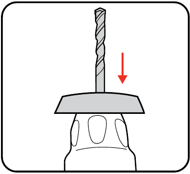 Ozito - RHD-4100 - MONTAGGIO E UTILIZZO DELLA COPERTURA ANTIPOLVERE - Passaggio 4 MONTAGGIO E UTILIZZO DELLA COPERTURA ANTIPOLVERE - Passaggio 4