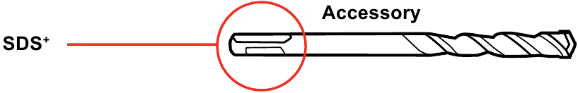 Ozito - RHD-4100 - ACCESSORIO SDS+ ACCESSORIO SDS+