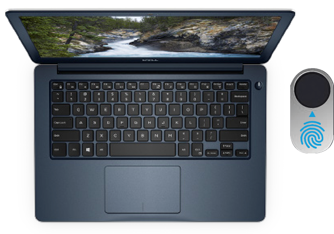 Dell - Vostro 5370 P87G - Um leitor de impressão digital intuitivo (compra opcional) Um leitor de impressão digital intuitivo (compra opcional)