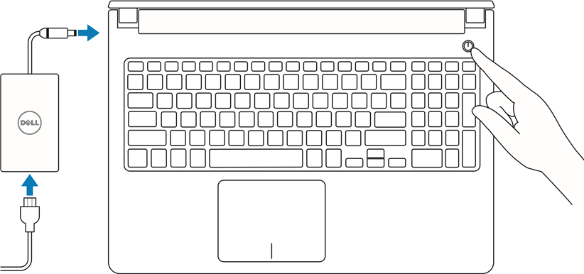 Dell - Inspiron 15 5000 Series - Aansluiting Aansluiting