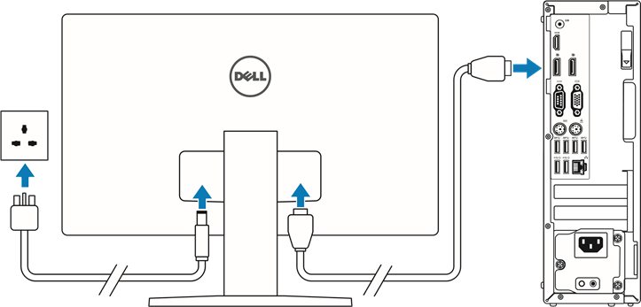 Dell - Precision Tower 3420 - Displeyni ulang Displeyni ulang